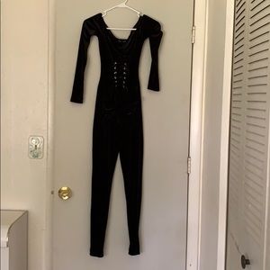 Black Velvet jumpsuit